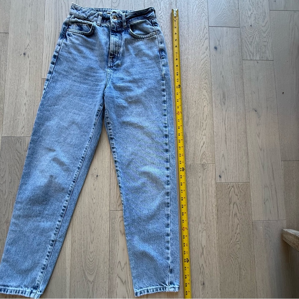 Zara Light Blue Jeans Size 0